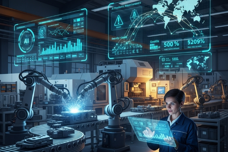 🏭 How AI Is Transforming Manufacturing in 2026: From Predictive Maintenance to Smart Supply Chains